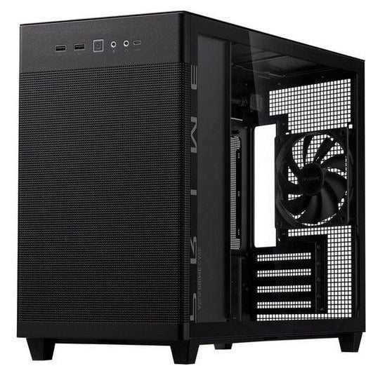 ASUS Prime AP201 Micro-ATX Case, Tempered Glass - black